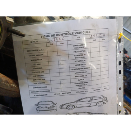 Moteur RENAULT MODUS