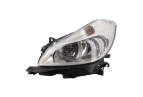 Optique avant principal gauche (feux)(phare) RENAULT CLIO 3 Photo n°6