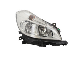 Optique avant principal droit (feux)(phare) RENAULT CLIO 3 Photo n°1