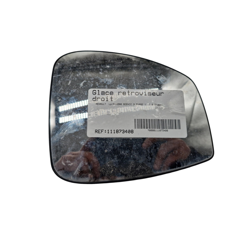 Glace retroviseur droit RENAULT SCENIC 3 Photo n°1