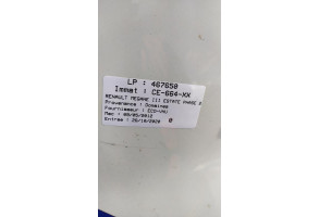 Leve vitre electrique arriere droit RENAULT MEGANE 3 Photo n°9