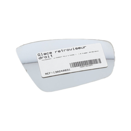 Glace retroviseur droit VOLKSWAGEN POLO 5
