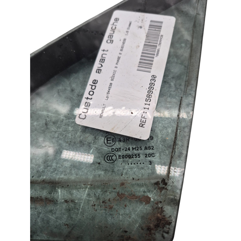 Custode avant gauche (porte) RENAULT SCENIC 3 Photo n°1