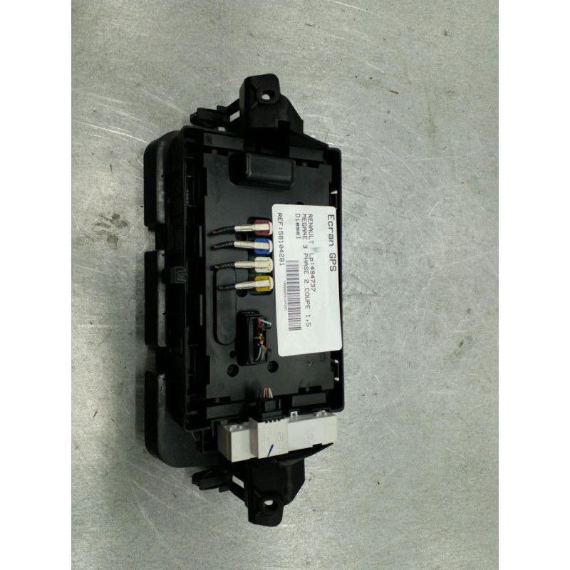 Ecran GPS RENAULT MEGANE 3 Photo n°1