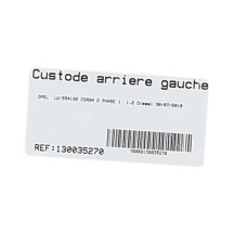 Custode arriere gauche (porte) OPEL CORSA D Photo n°5