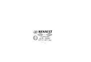 Vitre arriere gauche RENAULT CLIO 4 Photo n°1
