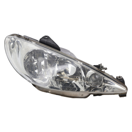 Optique avant principal droit (feux)(phare) PEUGEOT 206