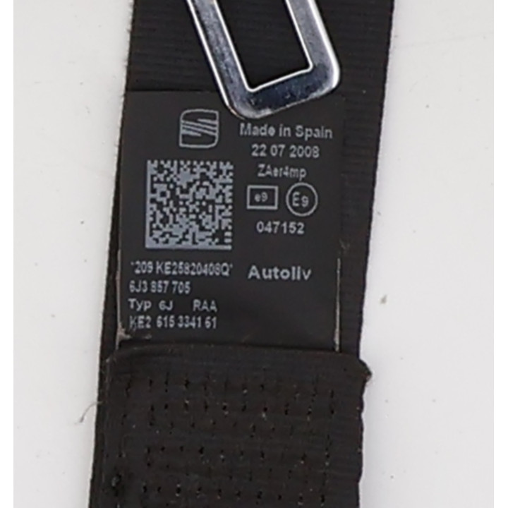 Ceinture avant gauche SEAT IBIZA 4 Photo n°3