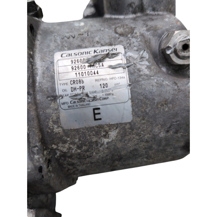 Compresseur clim NISSAN MICRA 4 Photo n°3