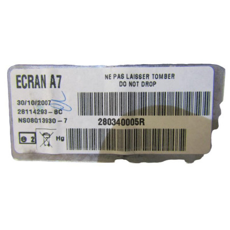 Ecran GPS RENAULT LAGUNA 3