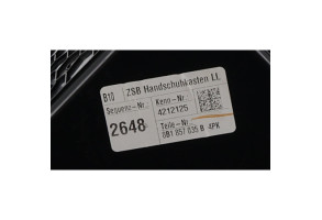 Boite a gants AUDI A5 3 LIMOUSINE Photo n°7