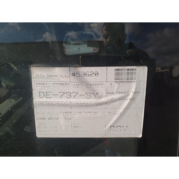 Feu arriere principal gauche (feux) OPEL COMBO C Photo n°8