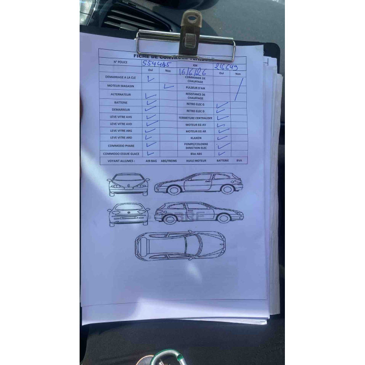 Feu de pare choc arriere droit RENAULT SCENIC 3 Photo n°19