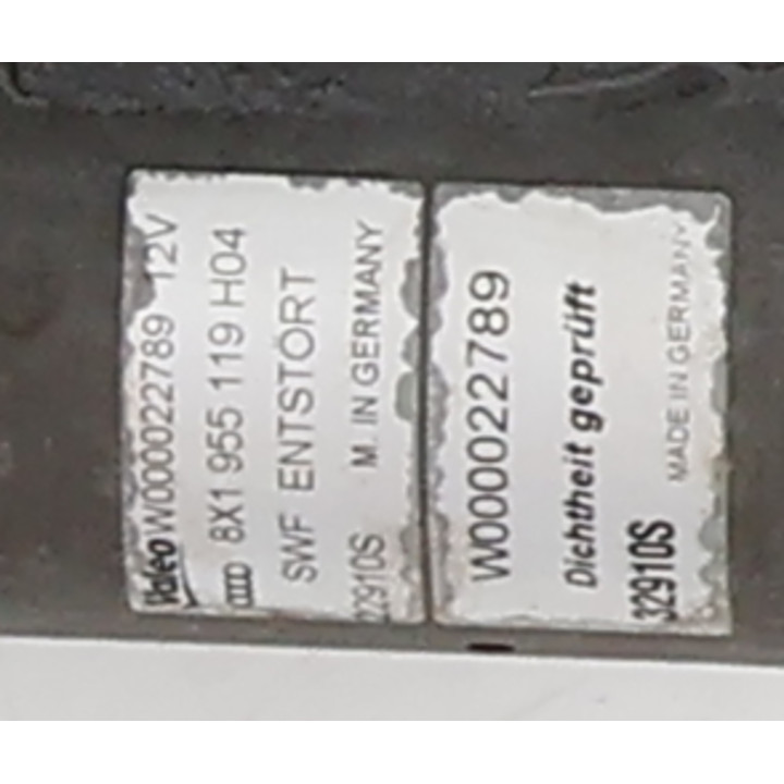 Moteur essuie glace avant AUDI A1 1 Photo n°2