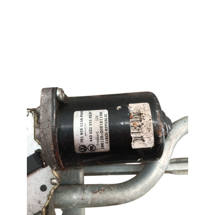 Moteur essuie glace avant VOLKSWAGEN TRANSPORTER 5 CARAVELLE Photo n°2