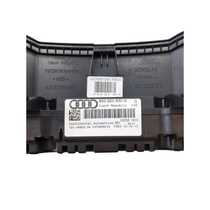 Compteur AUDI A1 1 Photo n°5