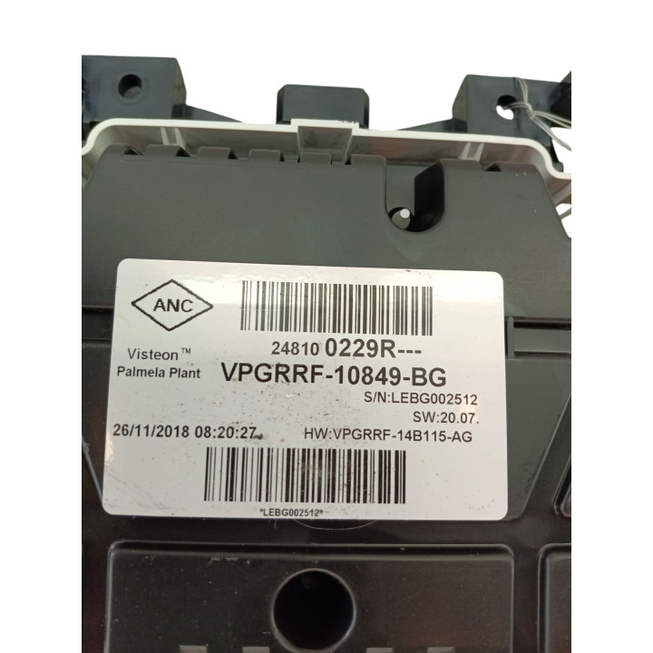Compteur RENAULT CLIO 4 Photo n°3
