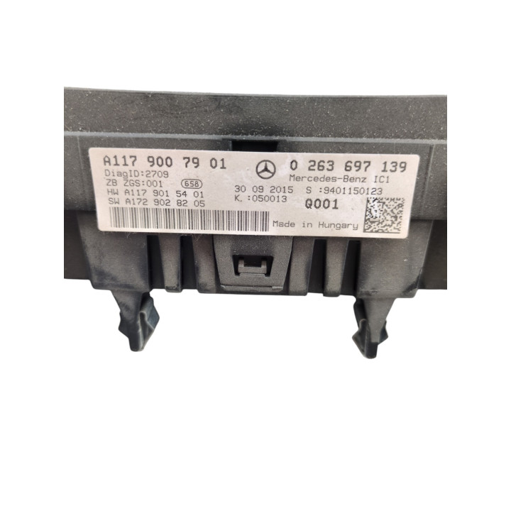 Compteur MERCEDES CLASSE CLA 117 Photo n°2