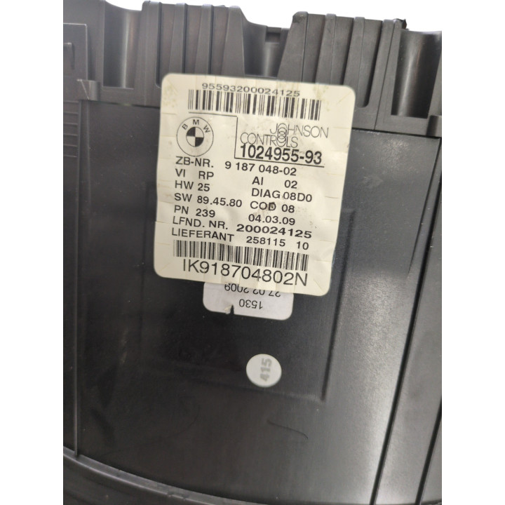 Compteur BMW SERIE 1 E81 Photo n°3