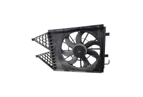 Moto ventilateur radiateur VOLKSWAGEN POLO 5 Photo n°2