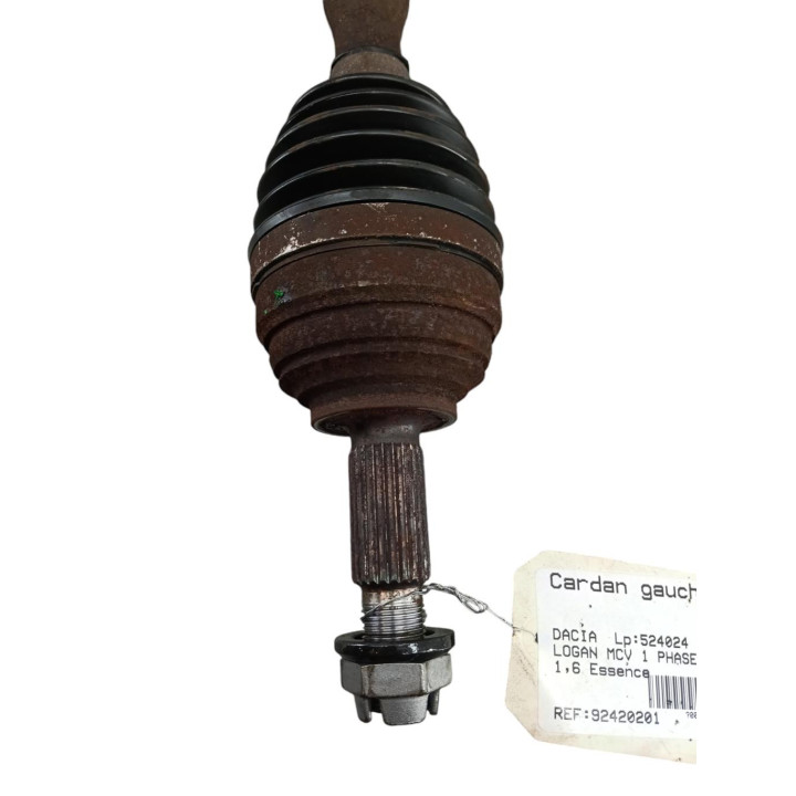 Cardan gauche (transmission) DACIA LOGAN MCV 1 Photo n°2
