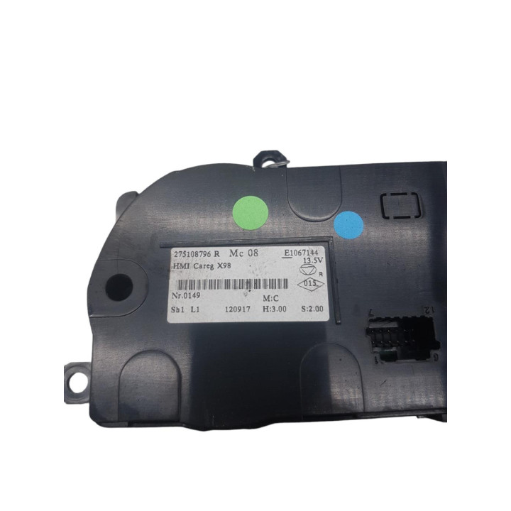 Commande chauffage RENAULT CLIO 4 Photo n°4
