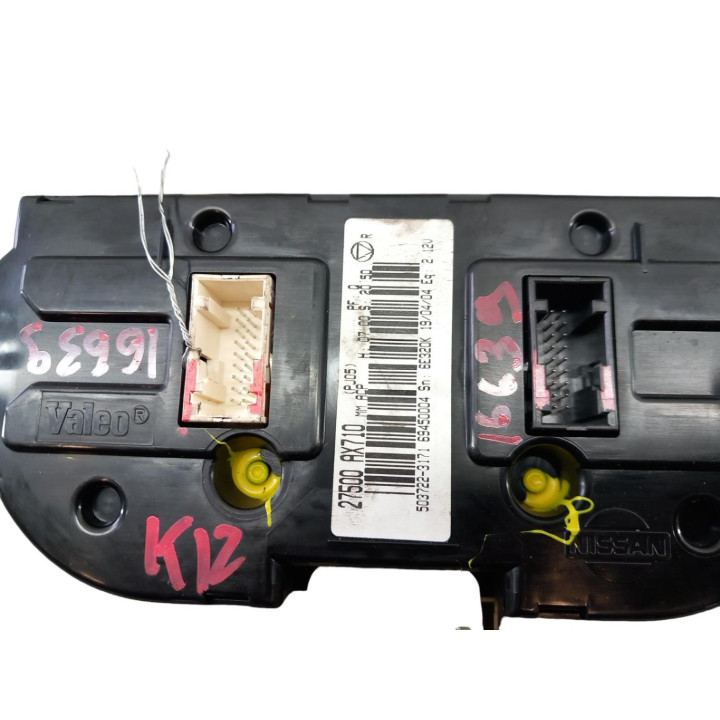 Commande chauffage NISSAN MICRA 3 Photo n°3
