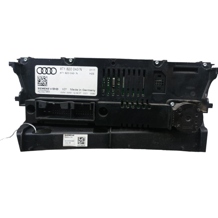 Commande chauffage AUDI A5 1 Photo n°2