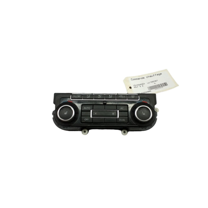 Commande chauffage VOLKSWAGEN GOLF 6 Photo n°2
