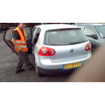 Cardan gauche (transmission) VOLKSWAGEN GOLF 5 Photo n°6