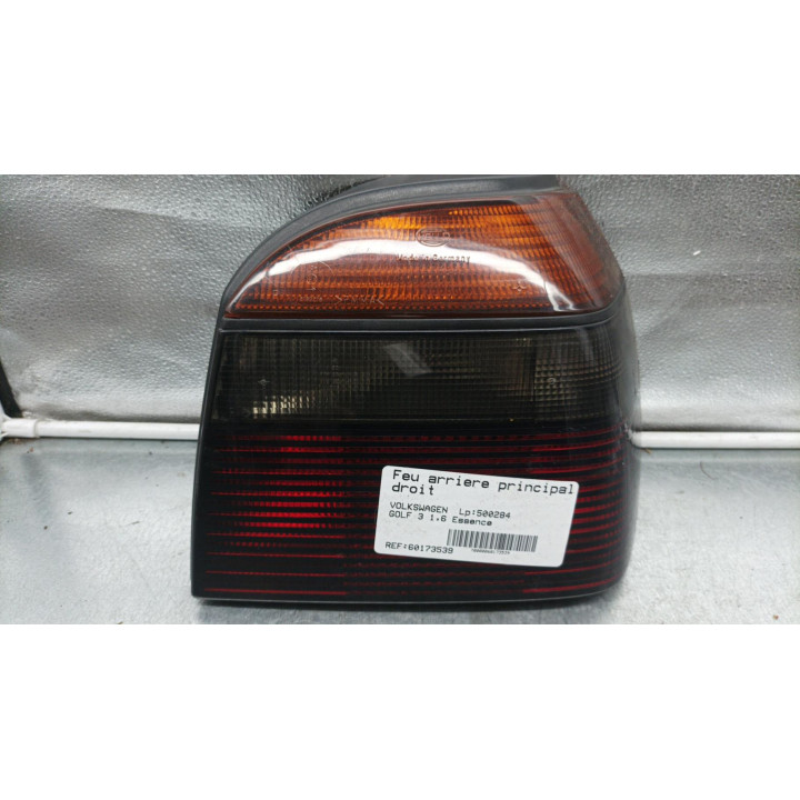 Feu arriere principal droit (feux) VOLKSWAGEN GOLF 3 Photo n°2