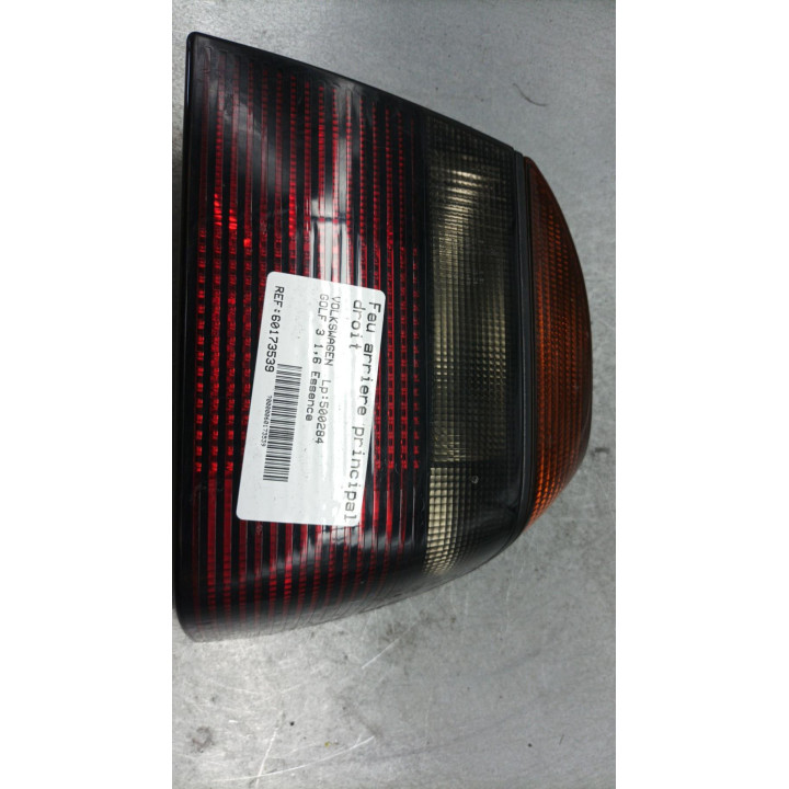 Feu arriere principal droit (feux) VOLKSWAGEN GOLF 3 Photo n°3