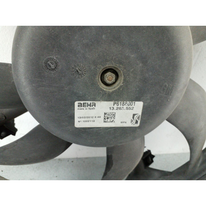 Moto ventilateur radiateur OPEL CORSA D Photo n°5
