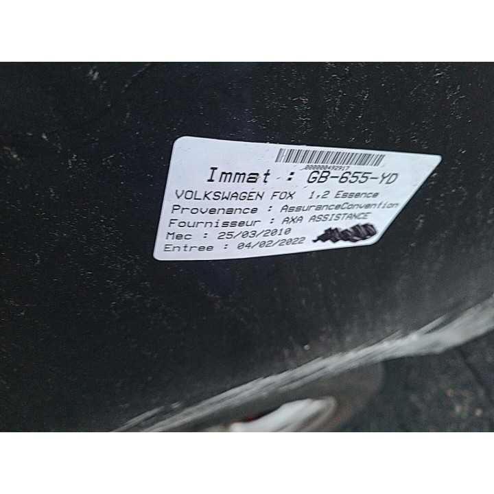 Pare soleil droit VOLKSWAGEN FOX Photo n°8