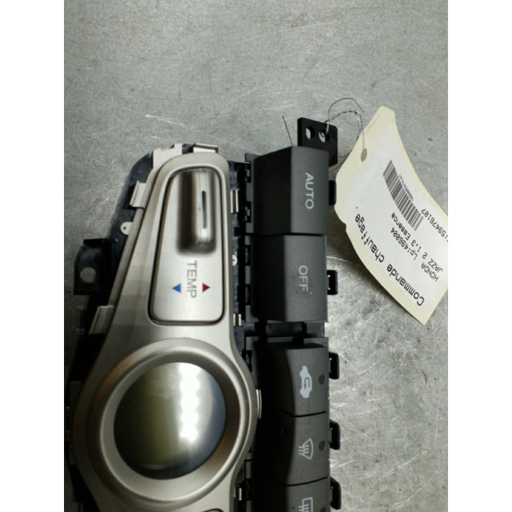 Commande chauffage HONDA JAZZ 2 Photo n°3