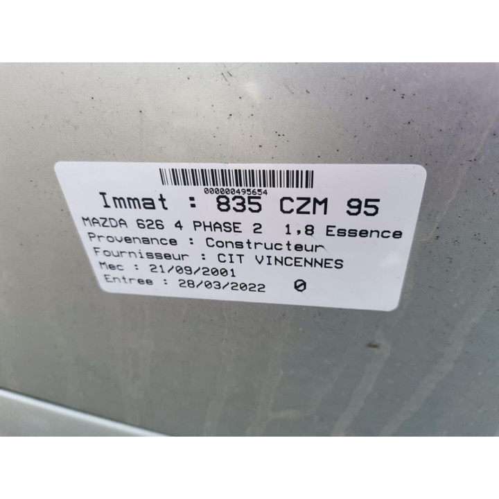 Feu arriere principal droit (feux) MAZDA 626 4 Photo n°9