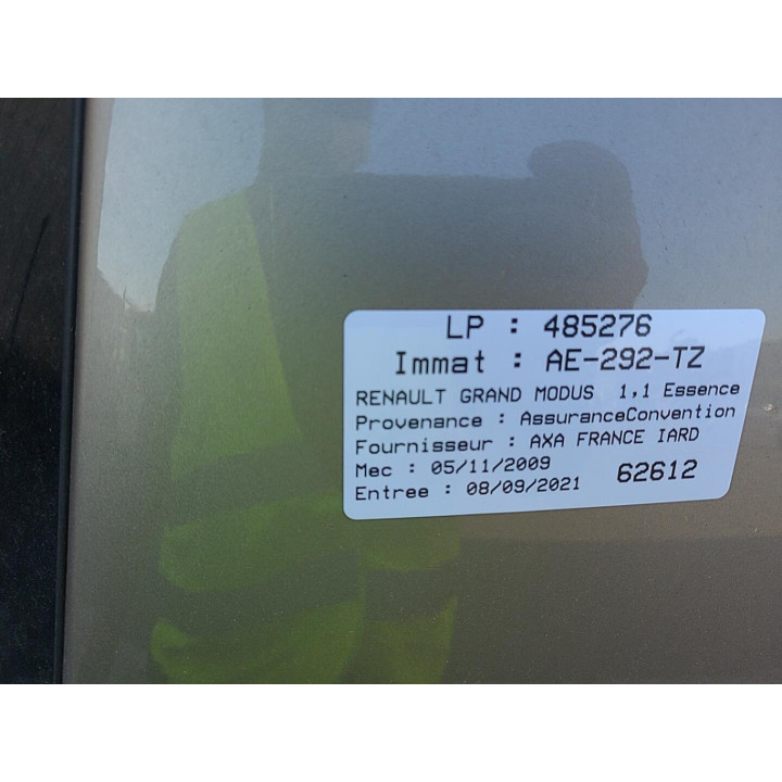Moteur essuie glace avant RENAULT GRAND MODUS Photo n°17