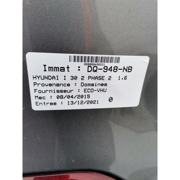 Moteur essuie glace avant HYUNDAI I 30 2 Photo n°9