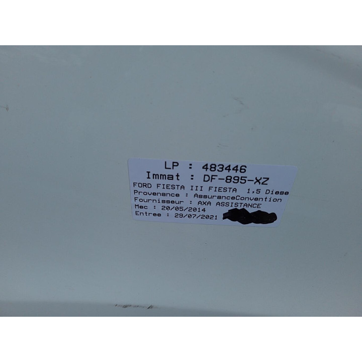 Leve vitre electrique avant gauche FORD FIESTA 6 Photo n°8