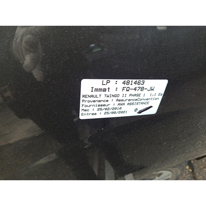 Leve vitre electrique avant gauche RENAULT TWINGO 2 Photo n°4