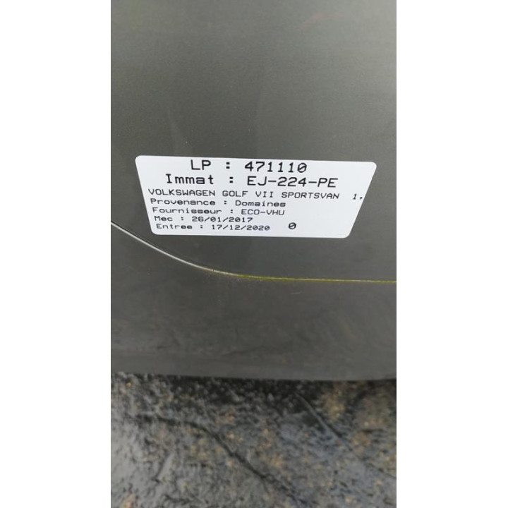 Leve vitre electrique avant gauche VOLKSWAGEN GOLF 7 Photo n°7