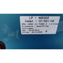 Leve vitre electrique avant gauche OPEL CORSA D Photo n°8
