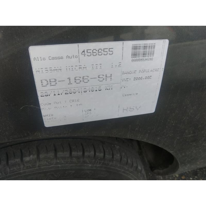 Leve vitre electrique avant gauche NISSAN MICRA 3 Photo n°4