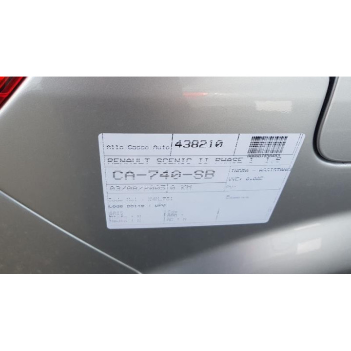 Cardan gauche (transmission) RENAULT SCENIC 2 Photo n°5