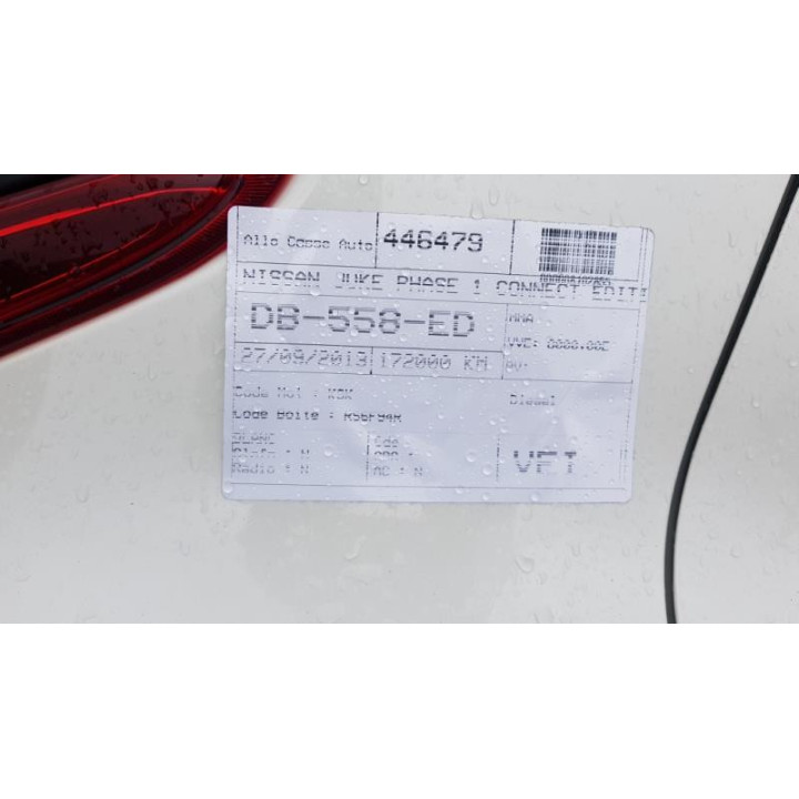 Commande chauffage NISSAN JUKE 1 Photo n°4