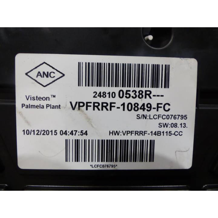 Compteur RENAULT CLIO 4 Photo n°3