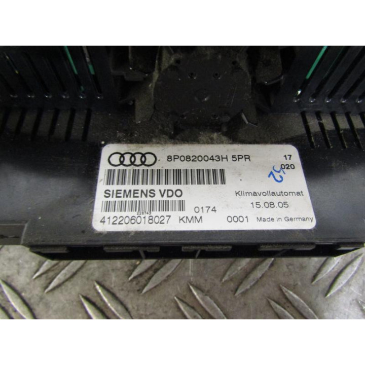 Commande chauffage AUDI A3 2 Photo n°3