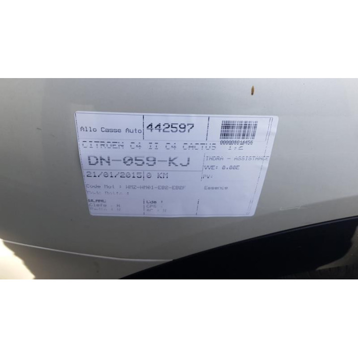 Cardan gauche (transmission) CITROEN C4 CACTUS Photo n°4