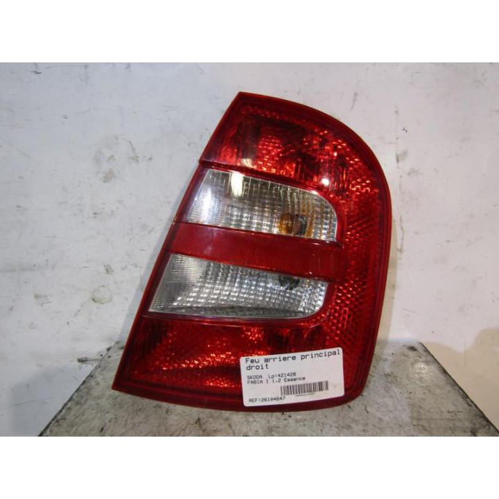 Feu arriere principal droit (feux) SKODA FABIA 1 Photo n°3