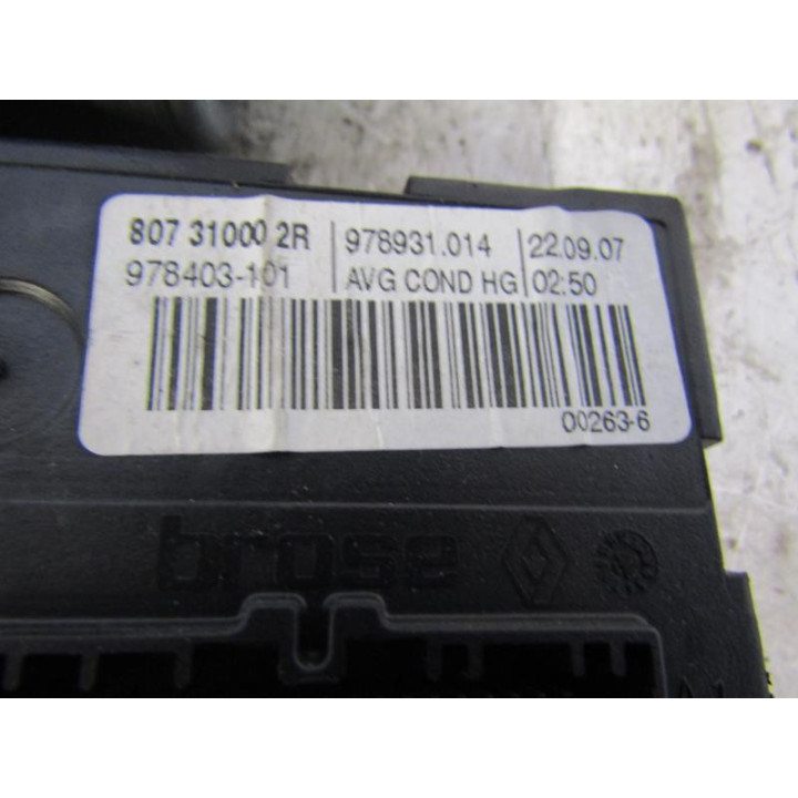 Leve vitre electrique avant gauche RENAULT LAGUNA 3 Photo n°4